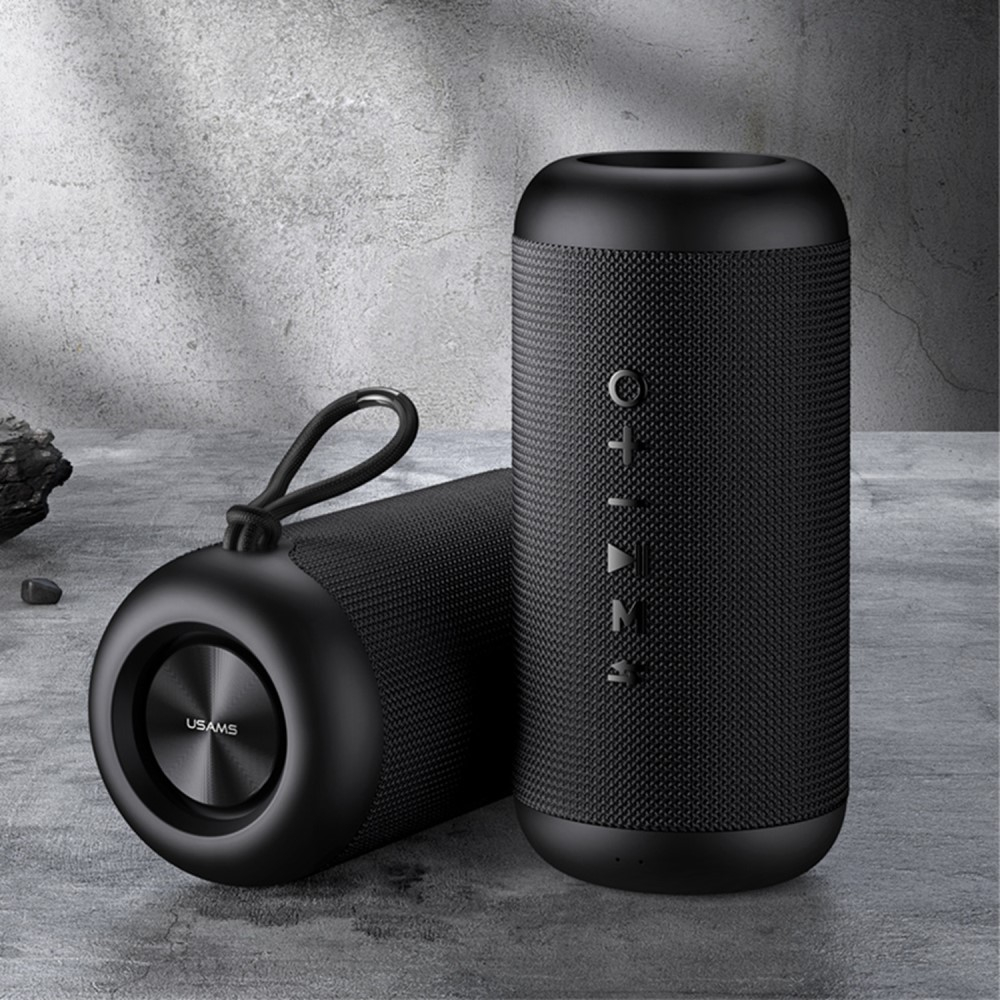 Outdoor Wireless Bluetooth Lautsprecher Wasserdicht IPX6 (US-YX008) - Schwarz