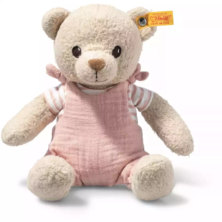 Steiff Teddybär Nele beigerosa GOTS, 26 cm