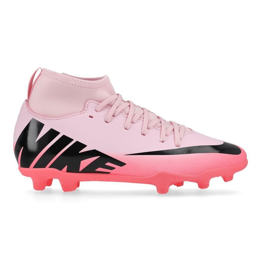 Nike Mercurial Superfly 9 Club MG Mad Brilliance - Rose/Noir Enfant