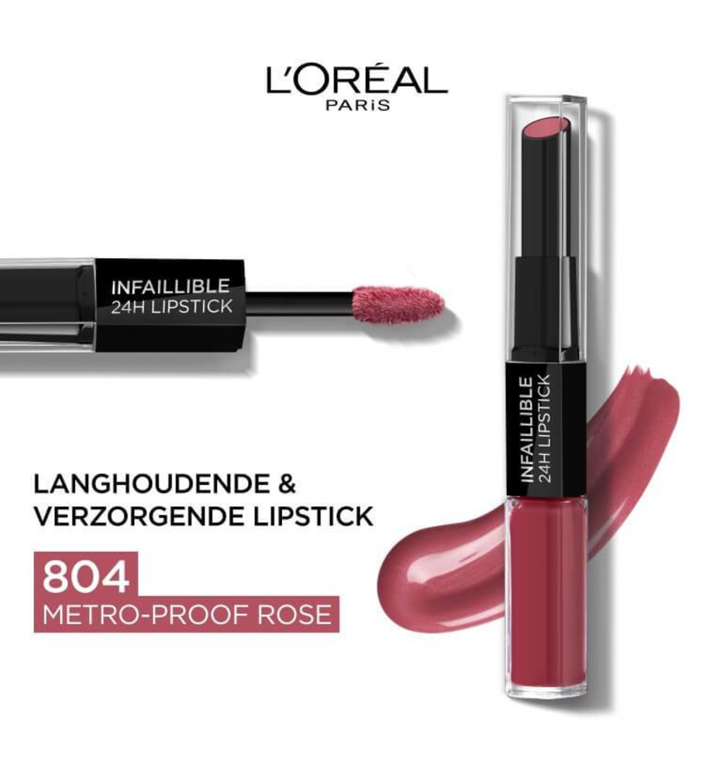L’Oréal Infaillible lipstick 804 (1 stuk)