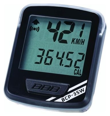 Compteur Sans Fil BBB NanoBoard 11 Fonctions Noir Argent