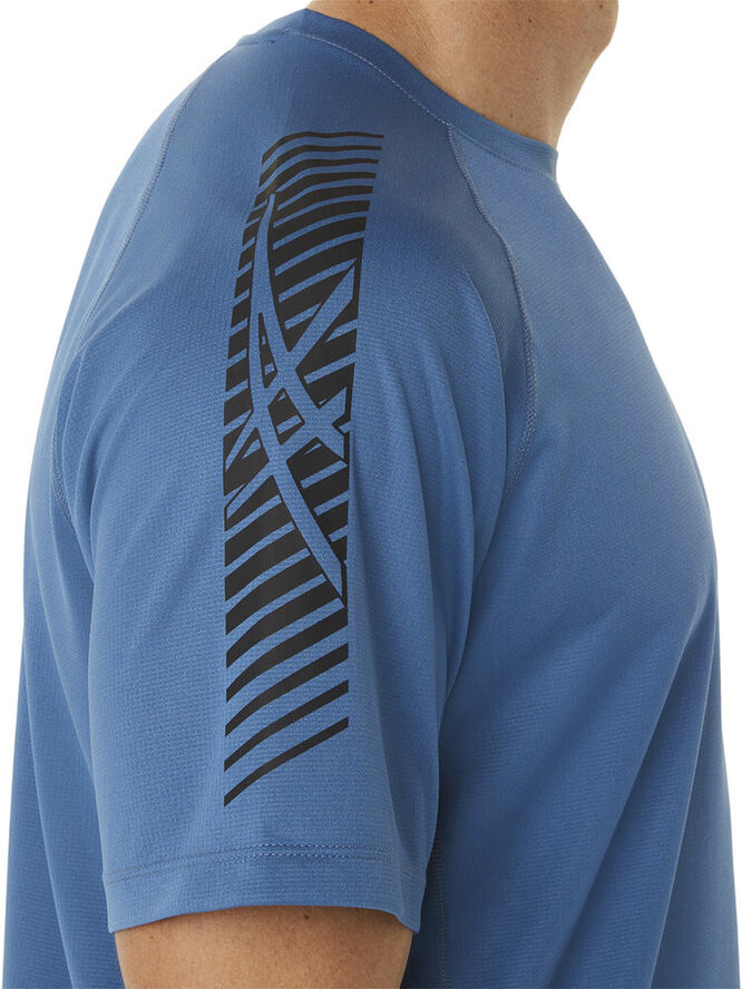 Asics Icon løbe T-shirt Blå