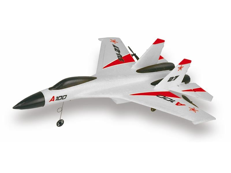 Amewi Flugzeug SU27 3-Kanal mit Gyro RTF 2 Motoriges Einsteiger Flugzeug im Design einer SU 27