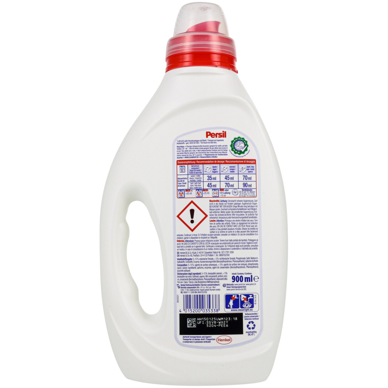 Persil Gel Sensitive 20 Waschgänge