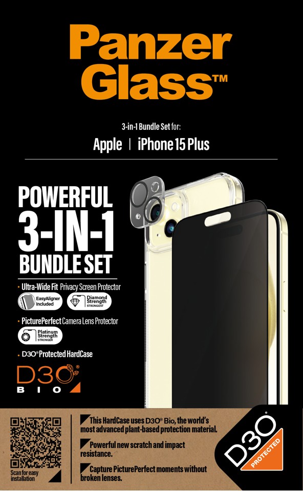 PanzerGlass - Apple Iphone 15 Plus 6,7