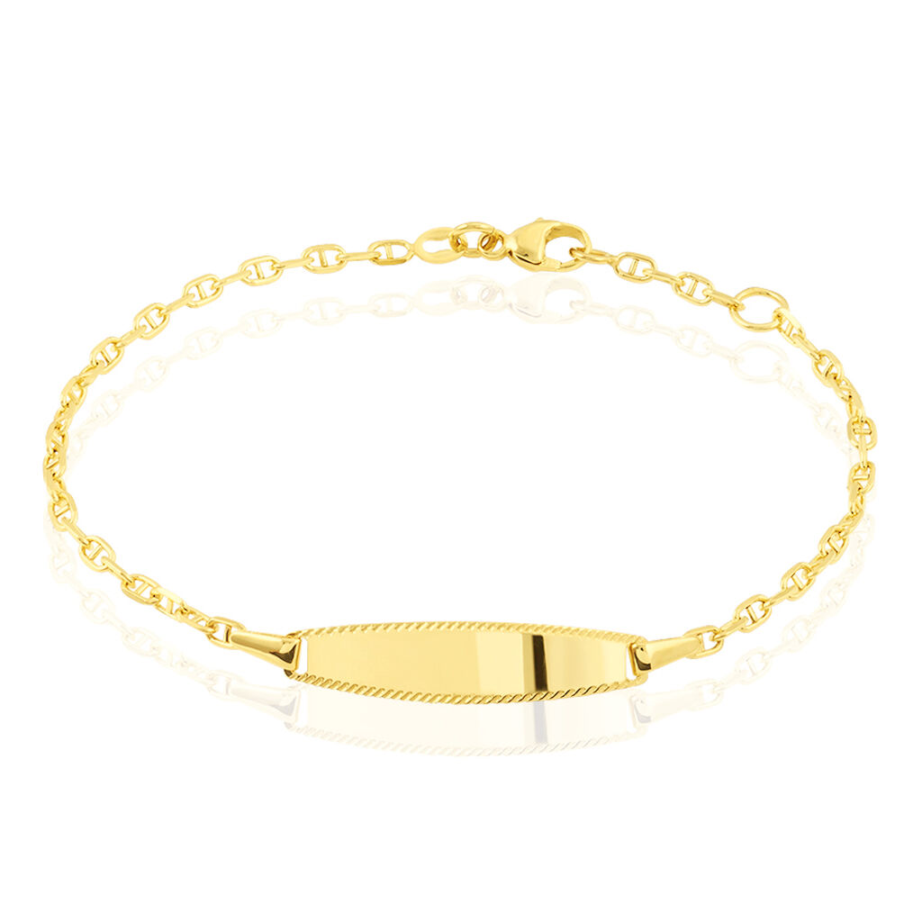 Bracelet Identité Mirabel Or Jaune