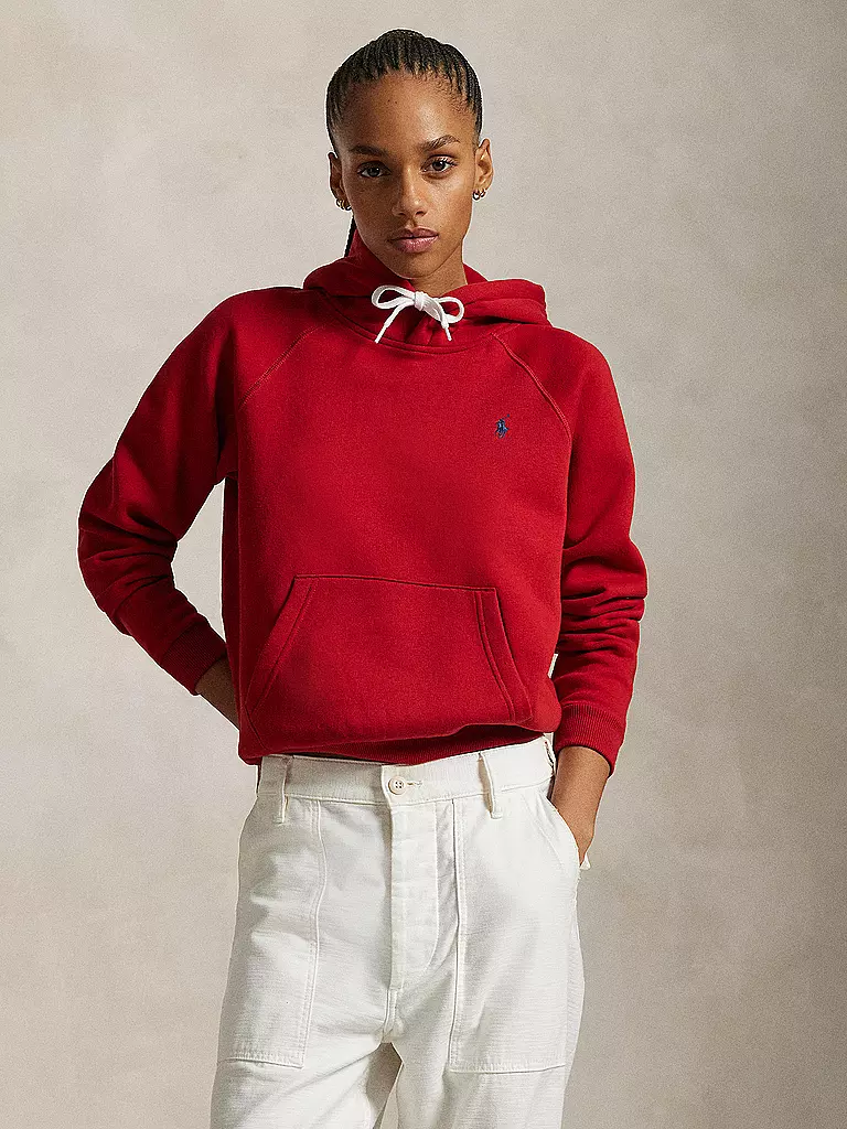 POLO RALPH LAUREN Kapuzensweater - Hoodie rot