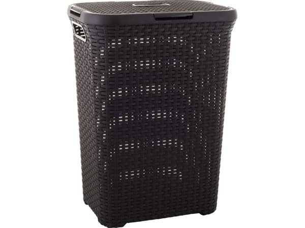 Curver Style 144873 vasketøjskurv 60 L Firkant Rattan Brun