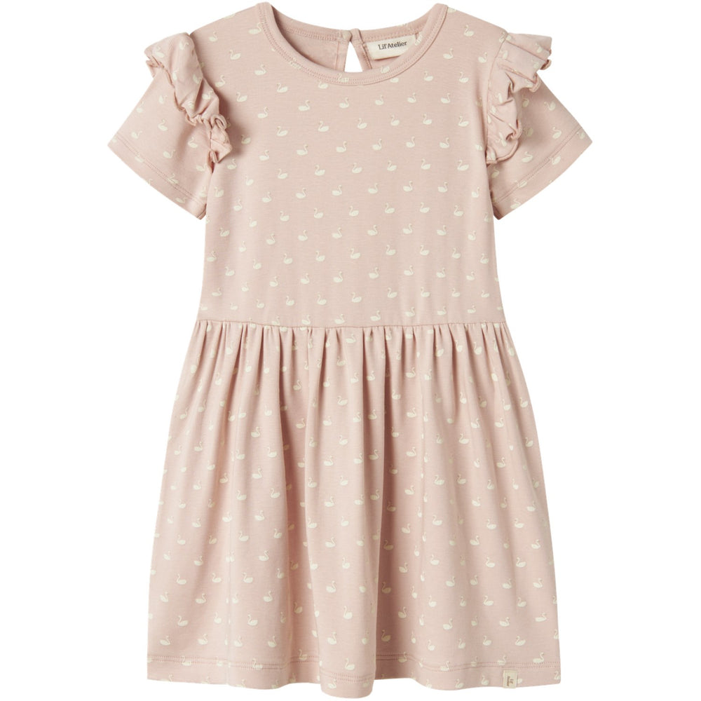 Køb Lil'Atelier Peach Whip Swans Gayo Kjole