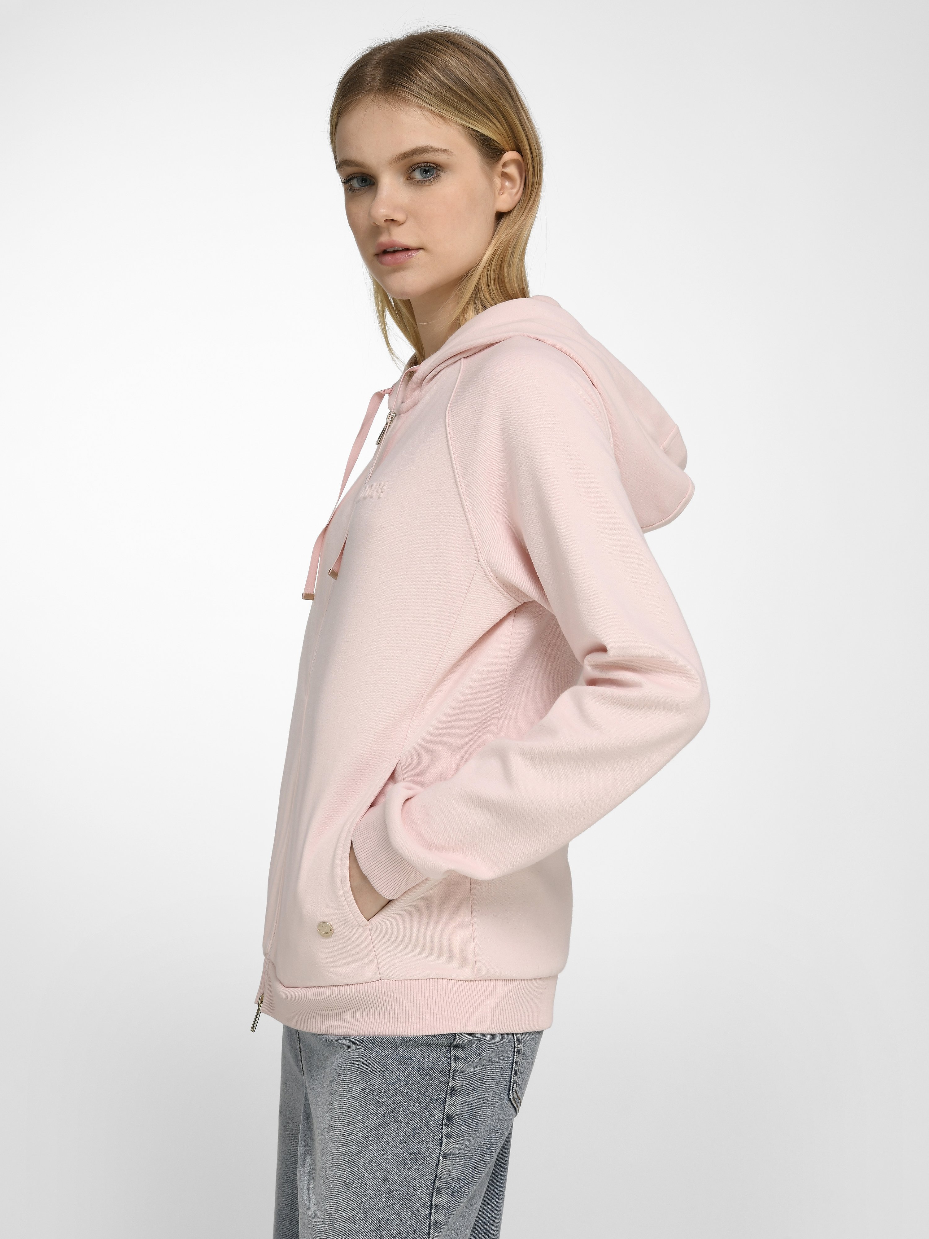 Sweatjacke mit Kapuze