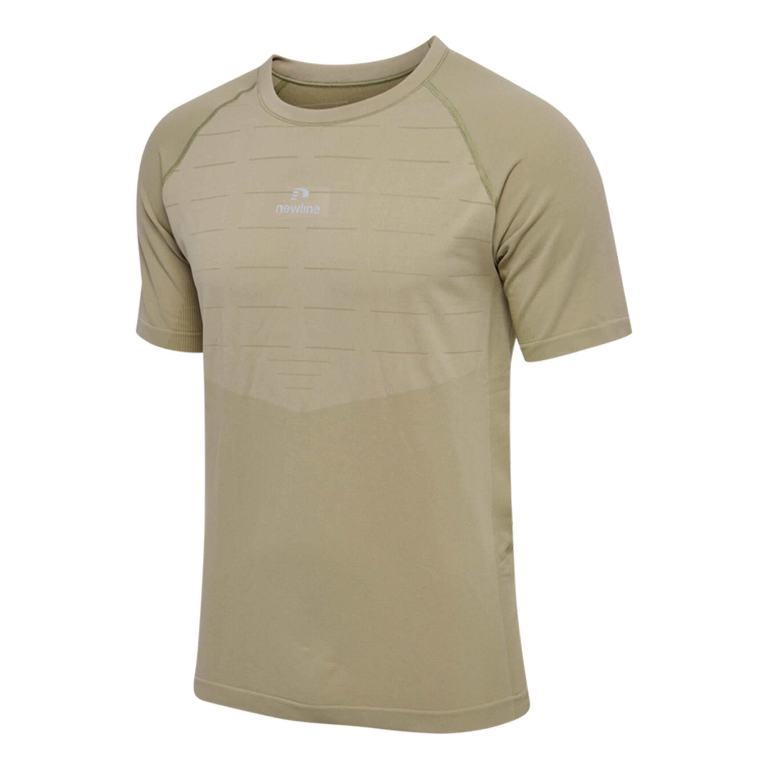 Newline Pace Seamless Maillot De Course Hommes - Beige