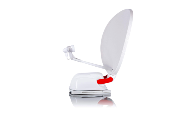 Alden Satelliten Steuermodul Set bestehend aus AS2 HD 80 Platinium Twin Antenne inklusive S.S.C. HD-Steuermodul