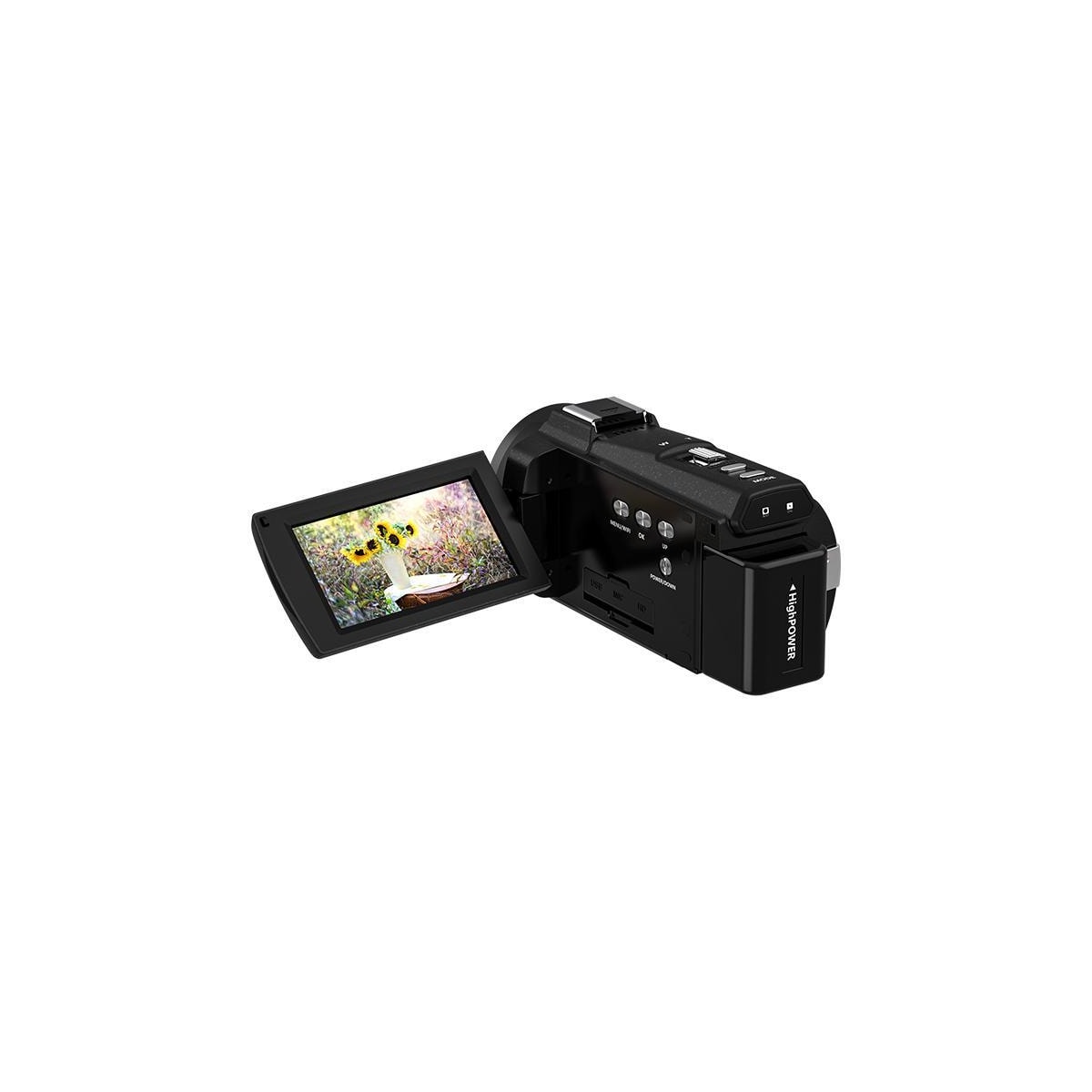 Videokamera m/16x zoom, IR nattsyn, fjernkontroll og 32 GB TF minnekort