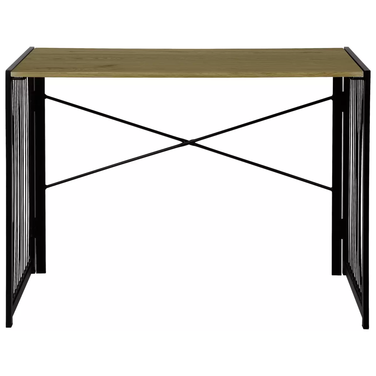 Schreibtisch Klapp Eiche,schwarz