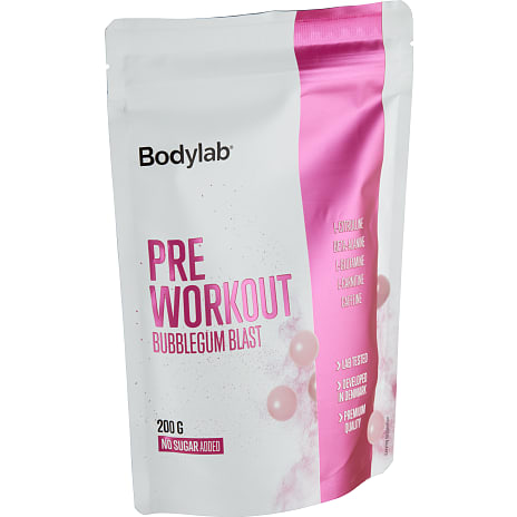 Pre Workout-pulver Bubblegum Blast