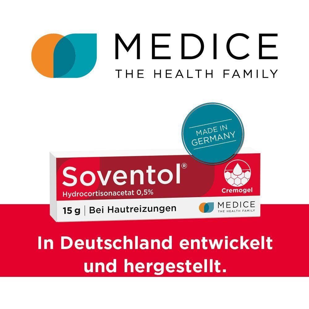 Soventol HydroCortisonACETAT 0,5% Hautentzündungen