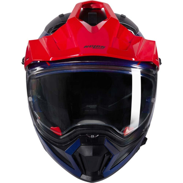 Nolan - Casque N70-2 X Convinto N-Com Bleu / Rouge / Blanc / Brillant