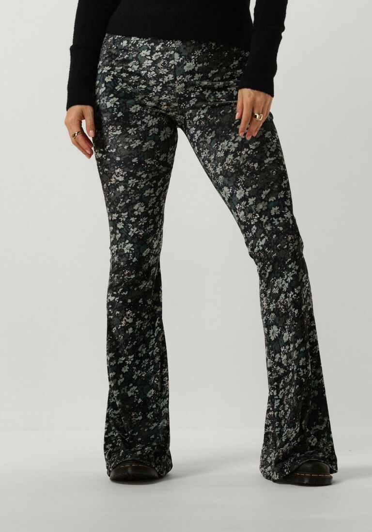 CATWALK JUNKIE groene catwalk junkie flared broek tr mary