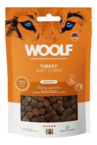 Woolf Soft Cubes - Turkey - 100 g.