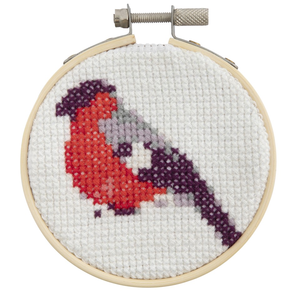 Craft ID - Mini broderikit - Fugl