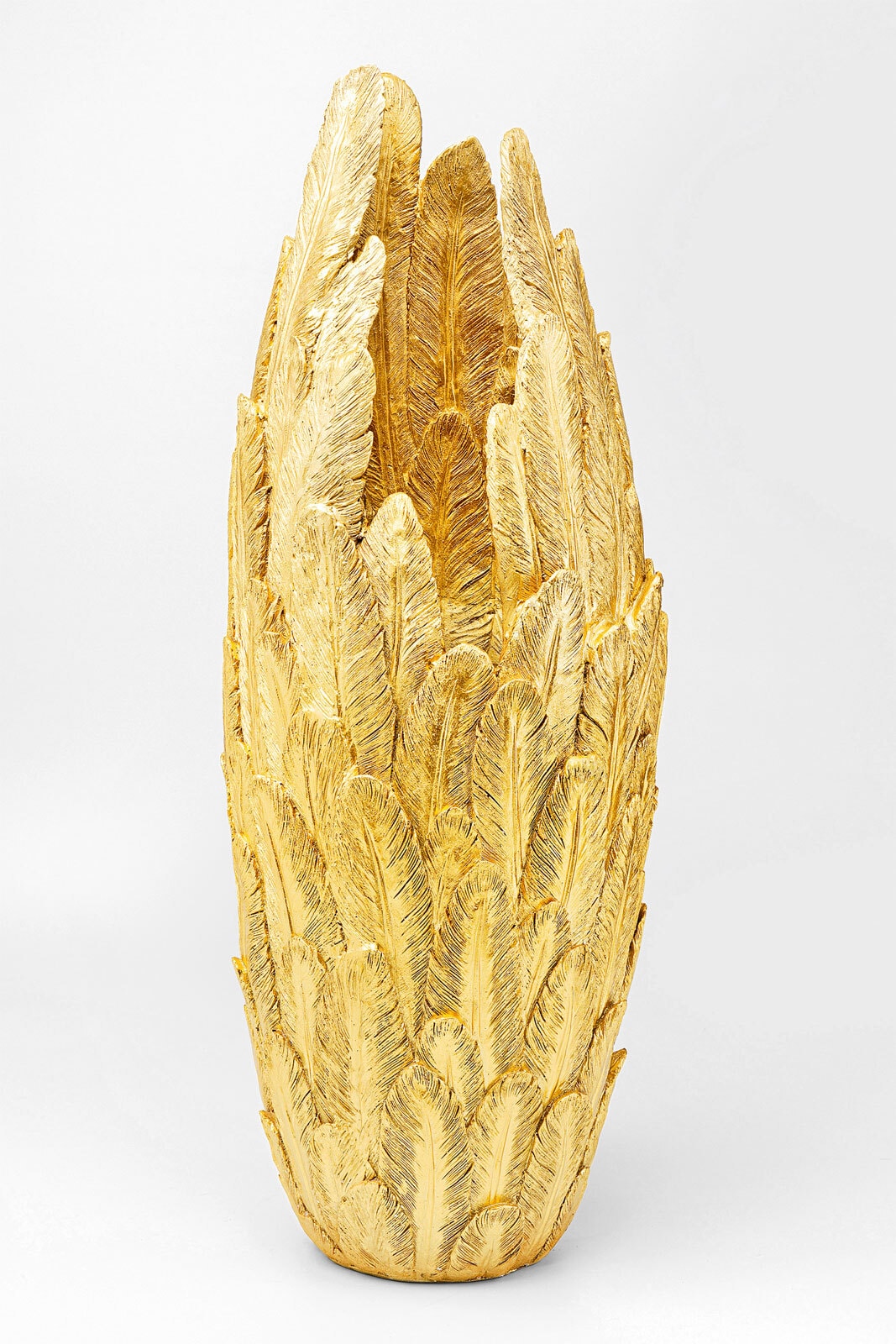 KARE DESIGN Vase FEATHERS 80 cm gold