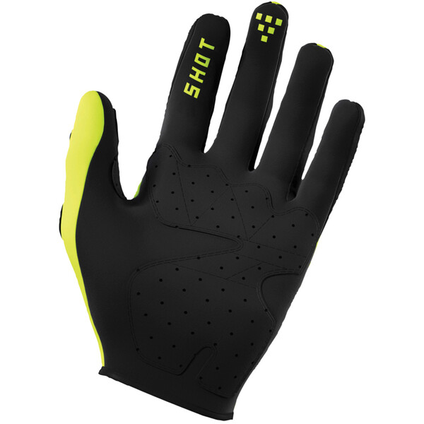Shot - Gants Trainer 3.0 Jaune fluo