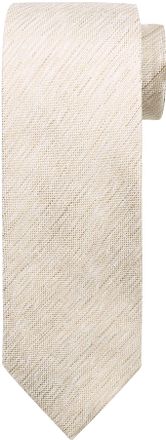 Stropdas Zijde Lichtbruin K81-6 K81-6 100% Silk Tie Ecru Delave kopen