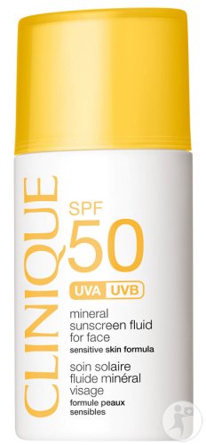 Clinique Mineral Sunscreen Fluide Pour Le Visage SPF50 30ml