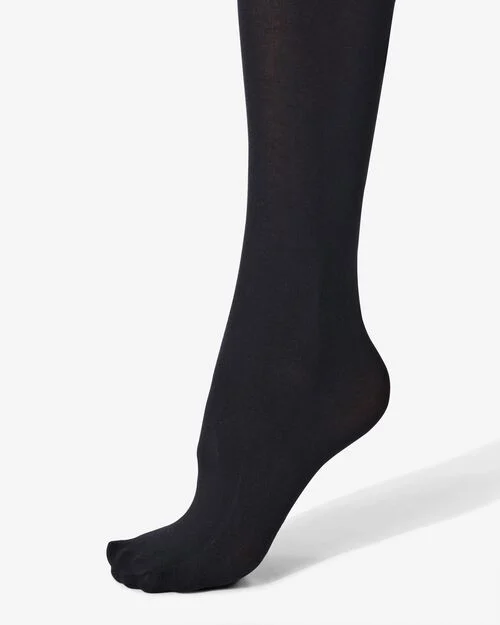 collant épais coton 100 deniers noir
