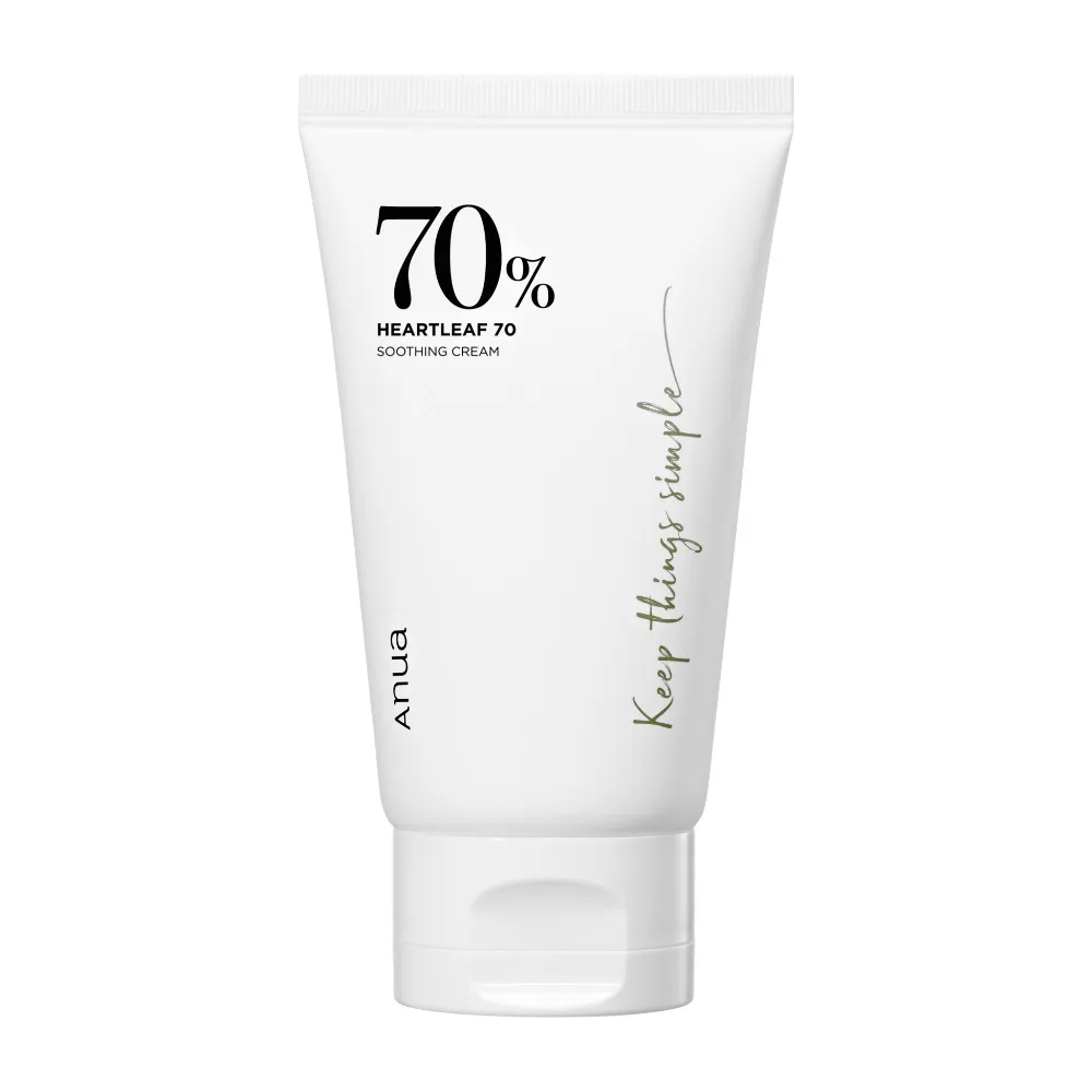 Anua Heartleaf 70% Soothing Cream - 100 ml.