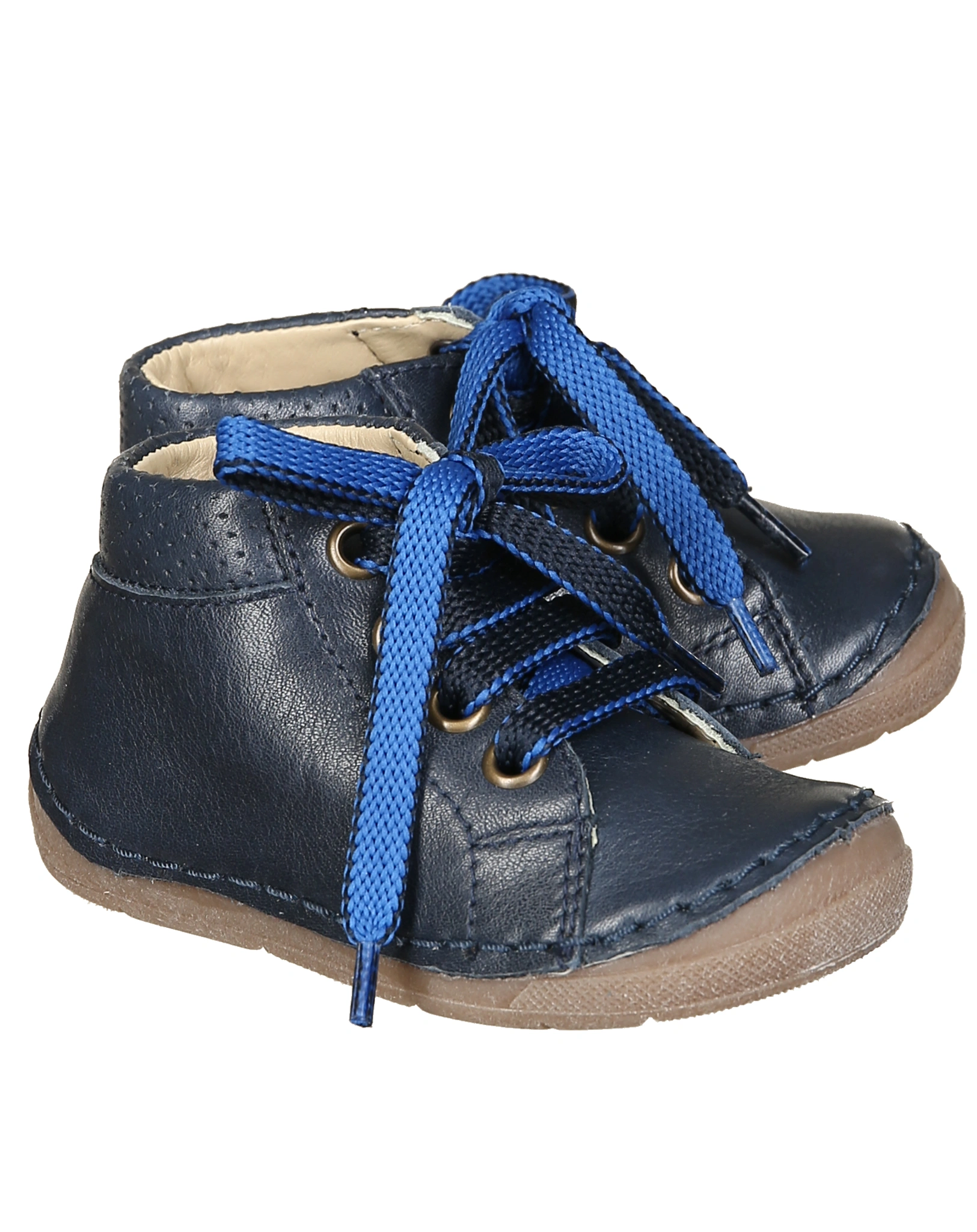 Booties PAIX LACES in dark blue
