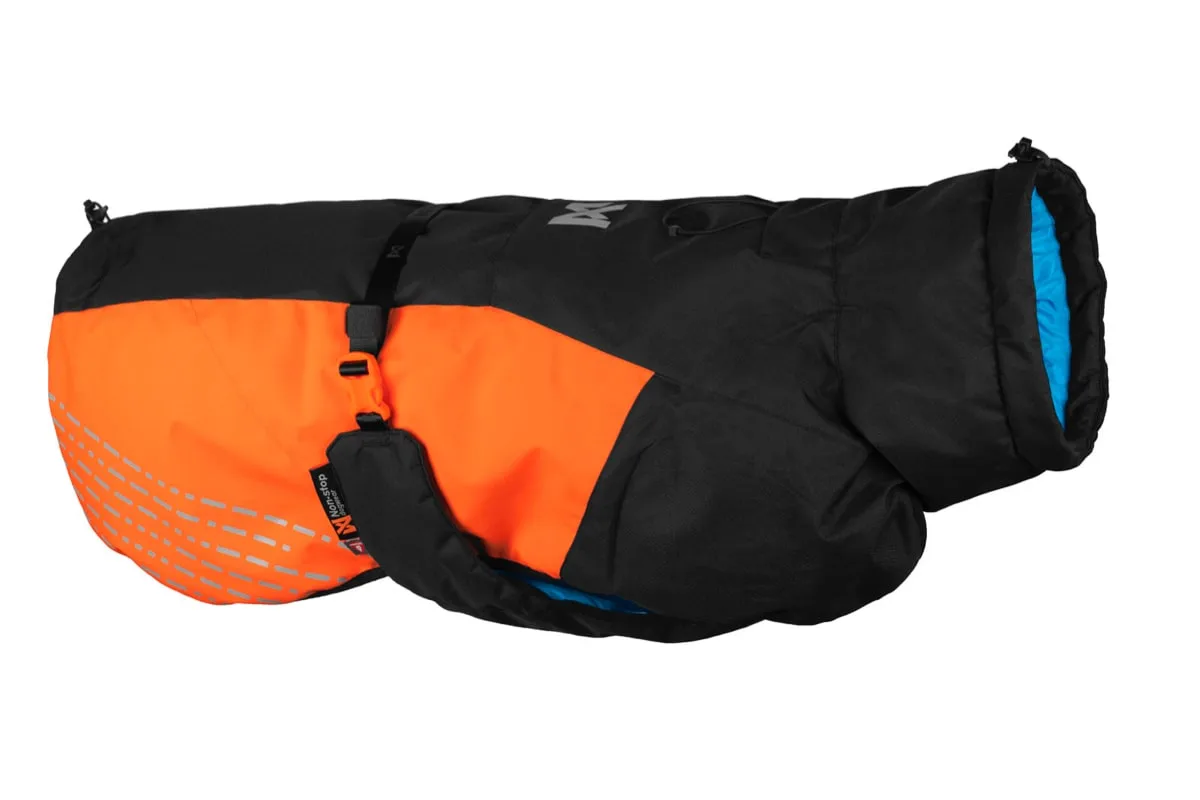 Non-stop Dogwear Glacier Dog Jacket 2.0 - Small Sizes Black/Orange