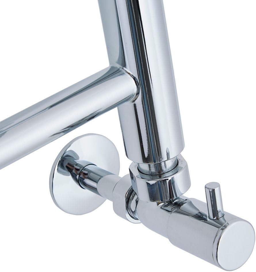 Hudson Reed Tambora - Handtuchheizkörper 794mm x 532mm in Chrom