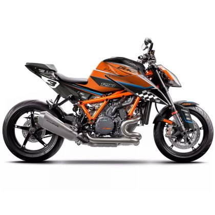 Kit déco RiderUnik Check - Orange