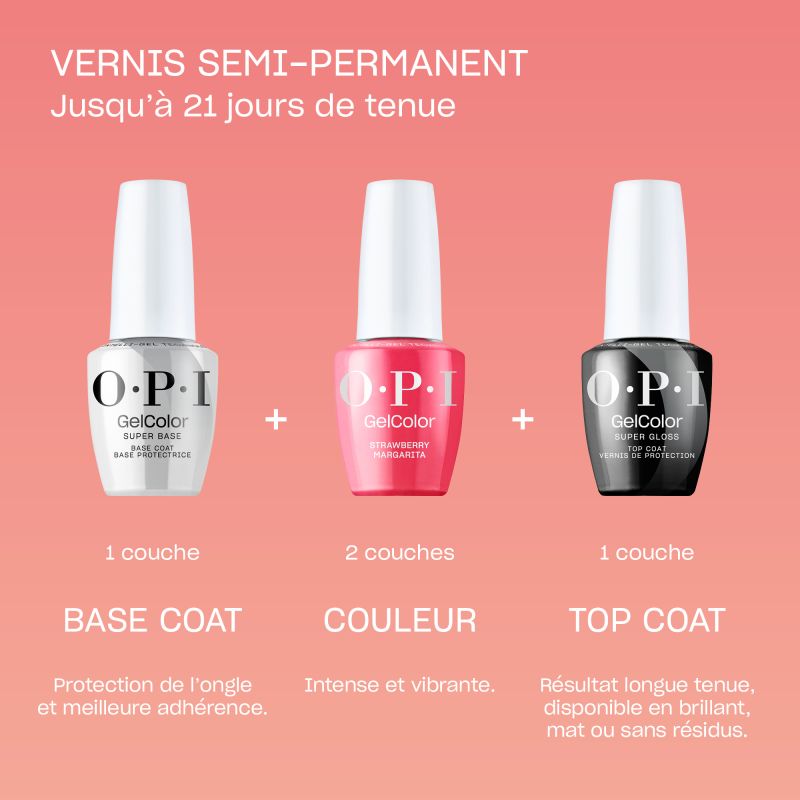 OPI Gel Color Vegan Super Gloss Top Coat 15ml