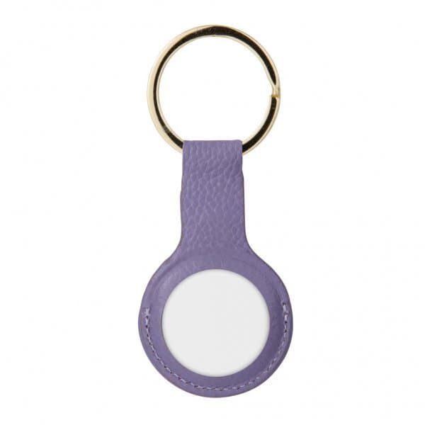 dbramante1928 Apple AirTag Holder Copenhagen Daybreak Purple/Gold