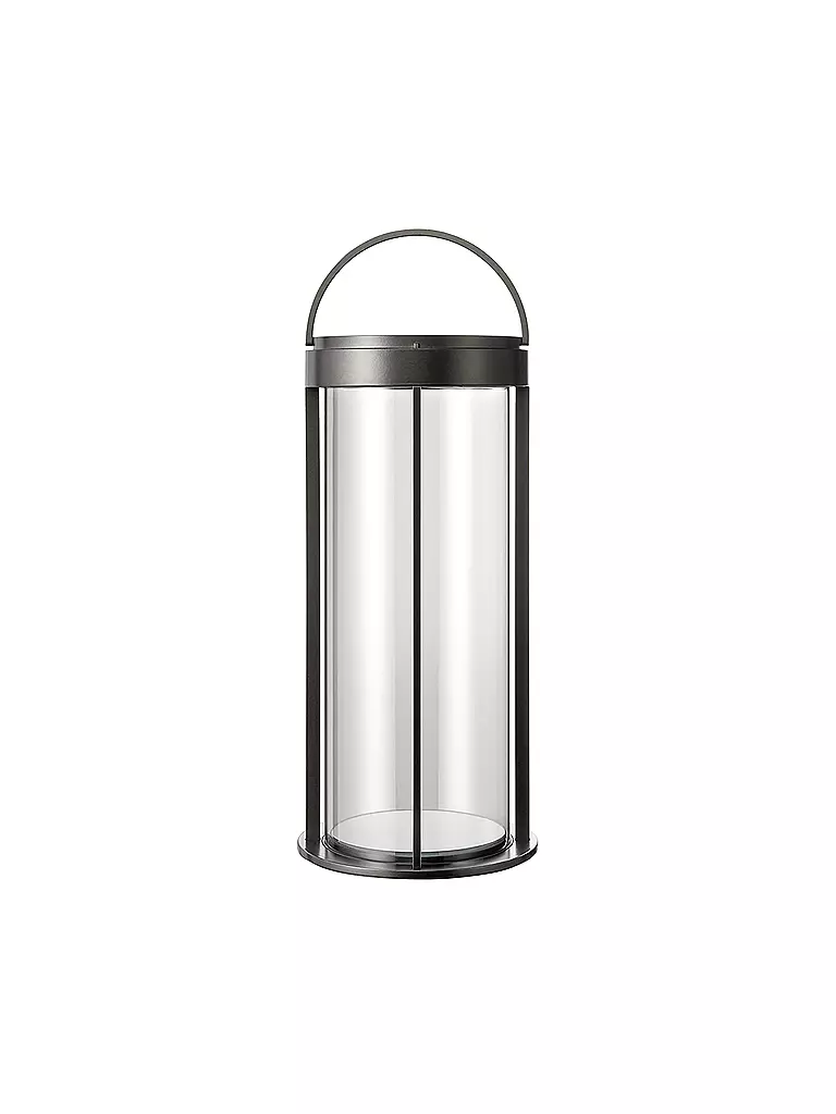 BLOMUS Mobile LED Lampe MITURO 35cm Gun Metal grau