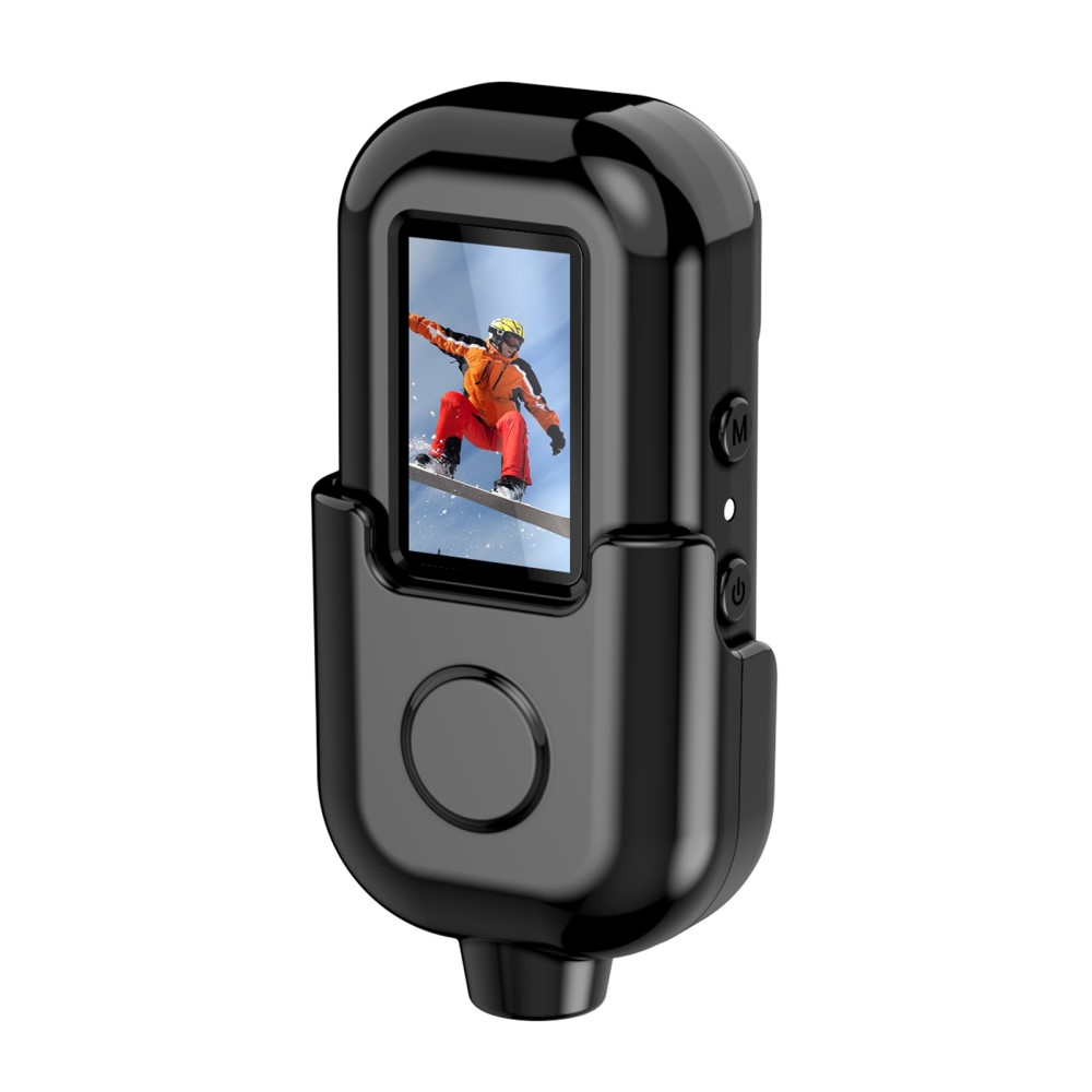 Mini Sport-Kamera Full HD 1080p mit Akku (500mAh)   Micro SD Kartenslot (5.5 x 3cm) - Schwarz