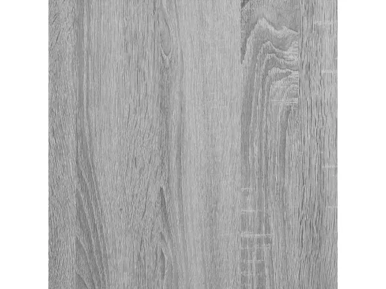 Table de bar sonoma gris 102x70x103,5 cm bois d'ingénierie