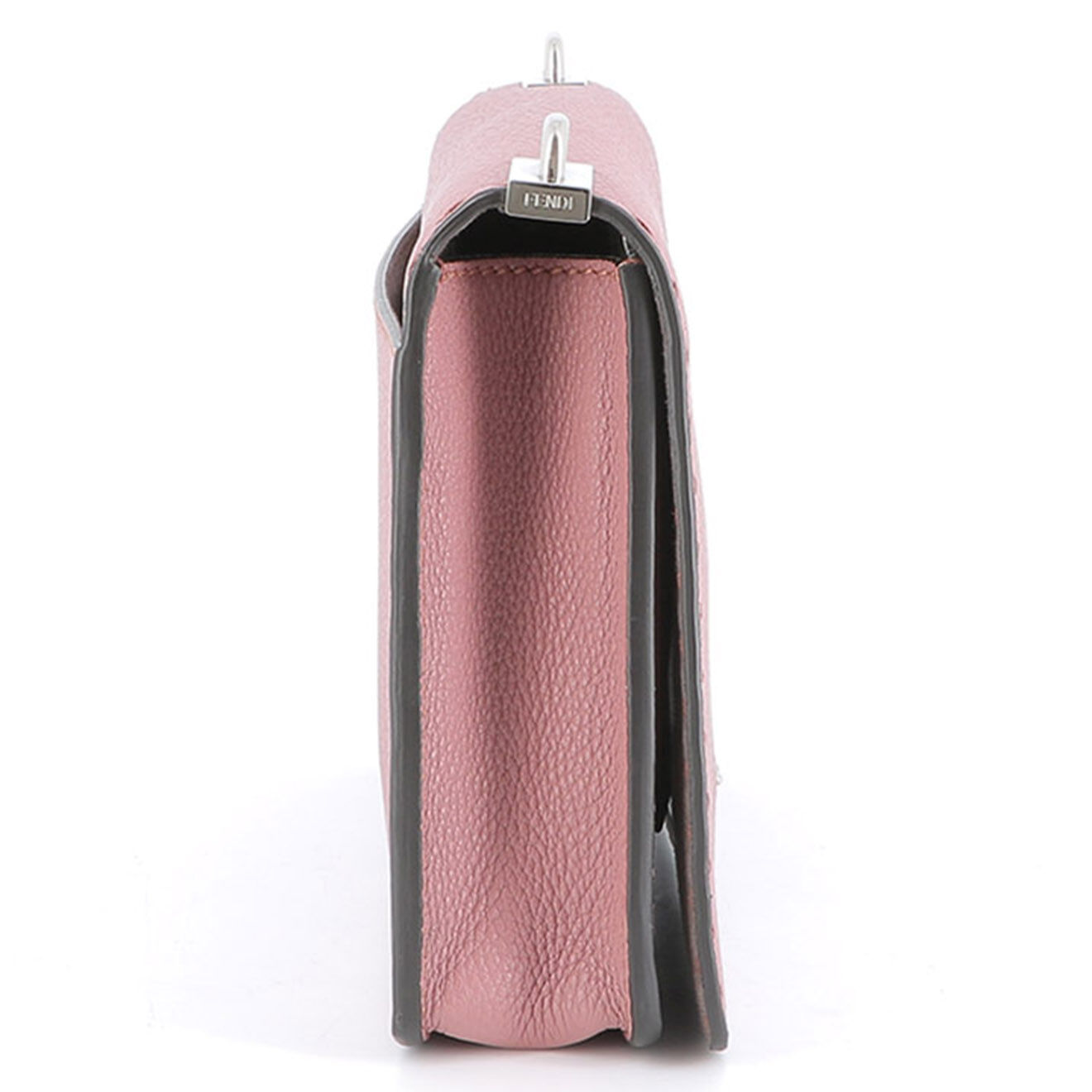 Fendi Sac bandoulière Fendi en Cuir grainé rose Etat: Parfait état - Longueur 23 cm