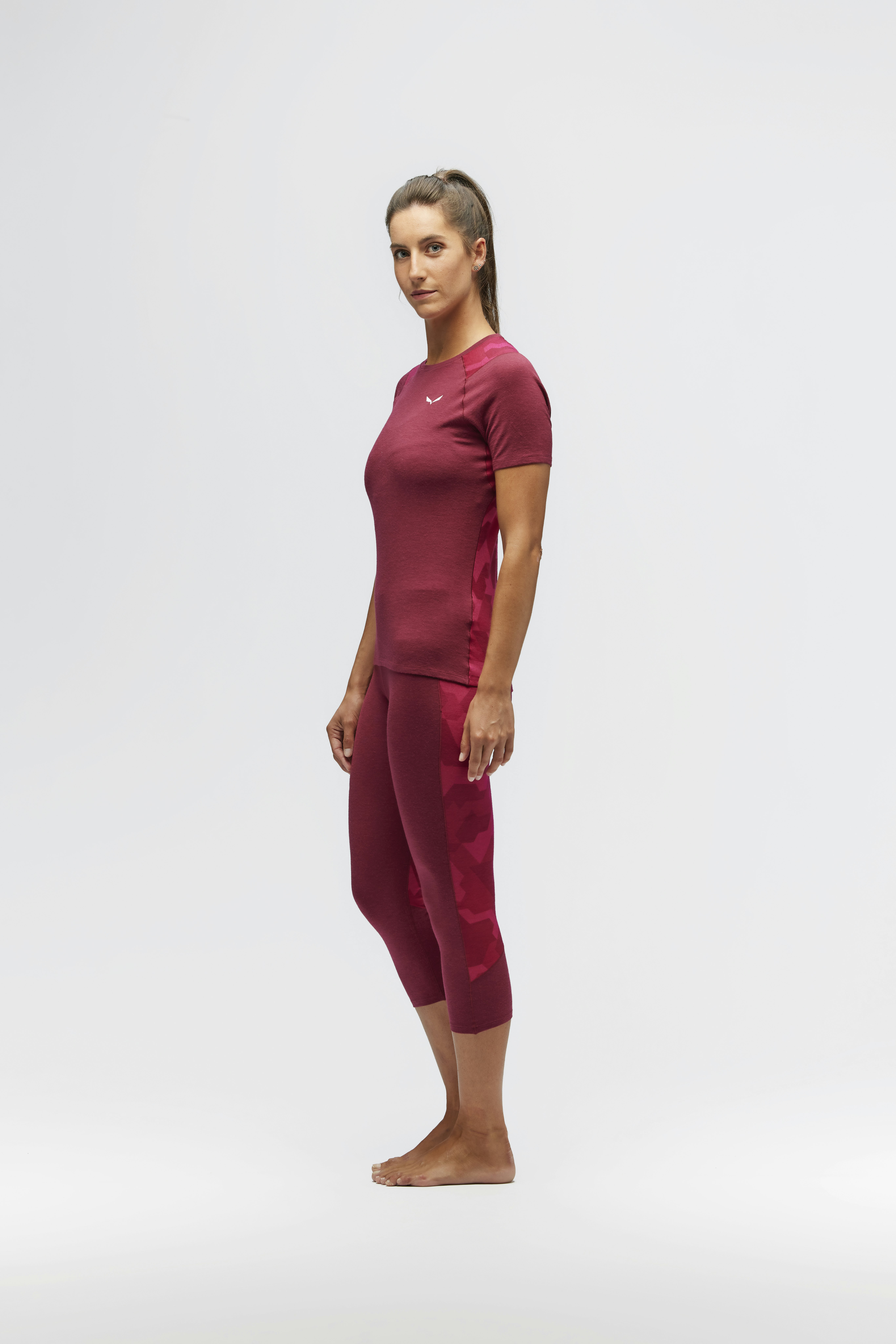 Cristallo Warm Alpine Merino Responsive 3/4 Leggings Damen