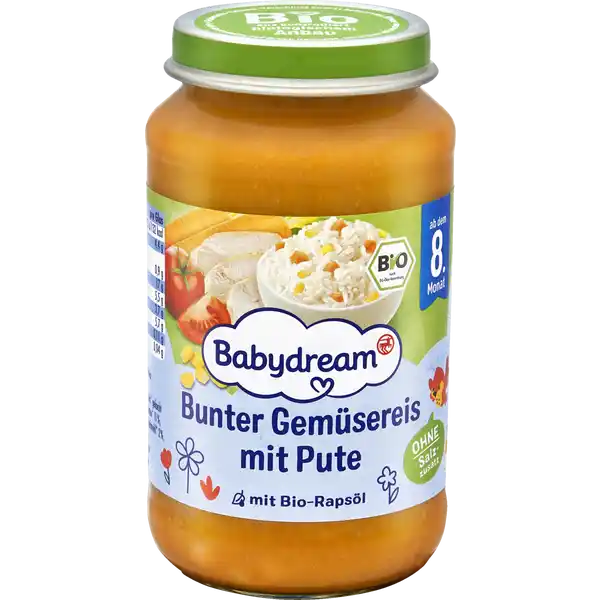 Bio Bunter Gemüsereis mit Pute