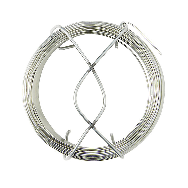 Fil d'acier Diall ø1.3 mm, 40 m