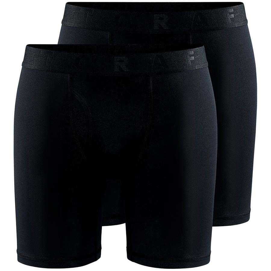 Craft CORE Dry Boxer 6" Zwart Heren 2-Pack