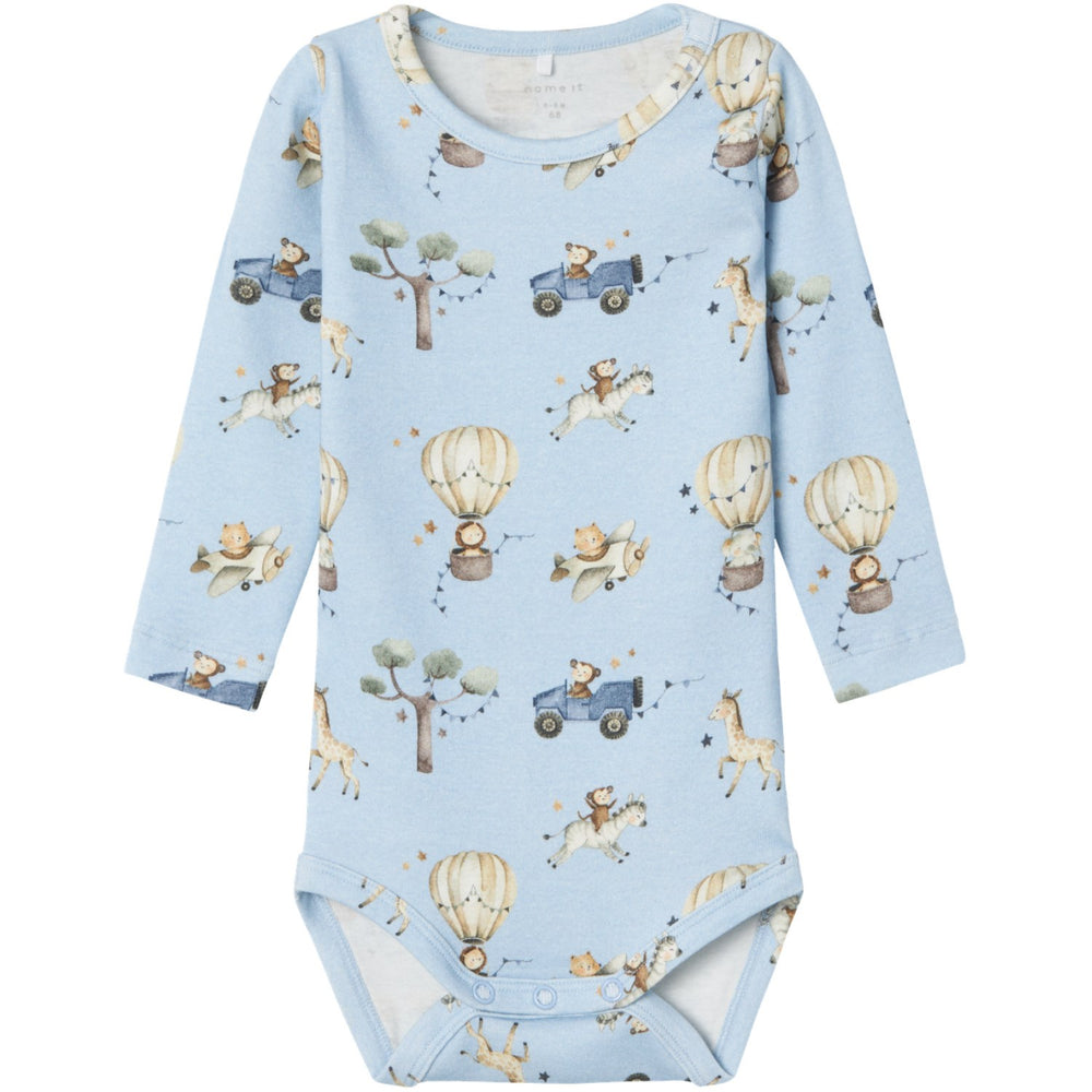 Køb Name It Chambray Blue Melange Julius Body