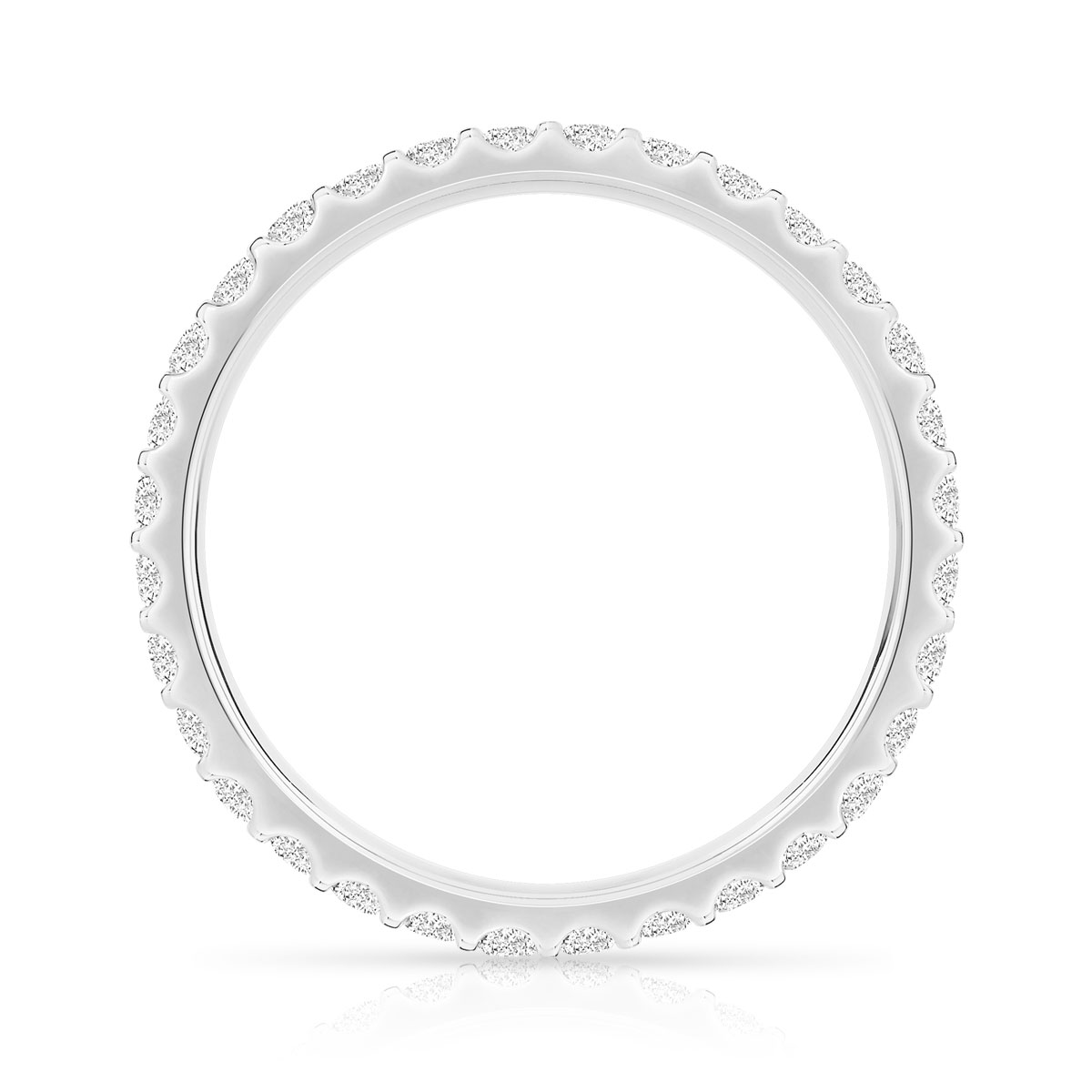 Alliance or 750 blanc diamant H/P1