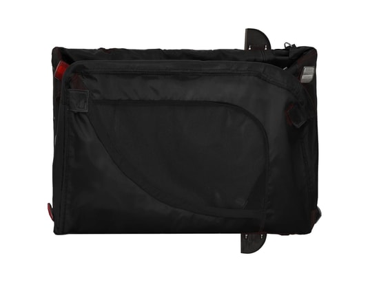 VIDAXL - Remorque de vélo pour chien noir tissu oxford et fer