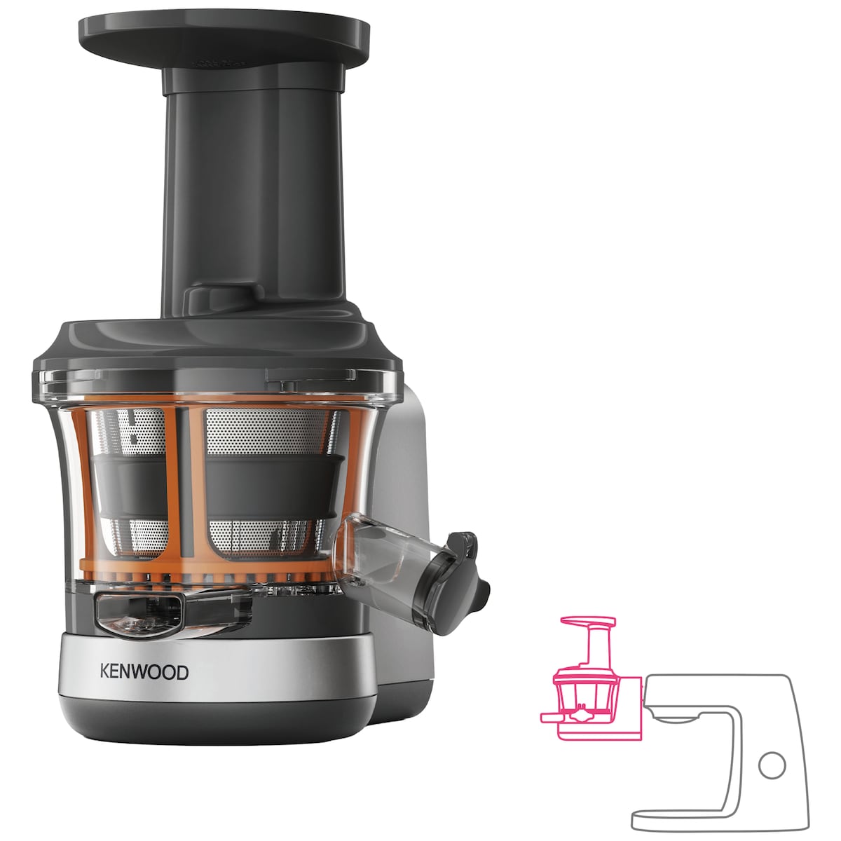 Kenwood slow-juicer tilbehør KAX720PL