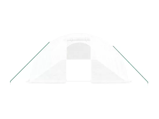 Serre tente abri plante blanche 12 x 4 x 2 cm 02_0044595