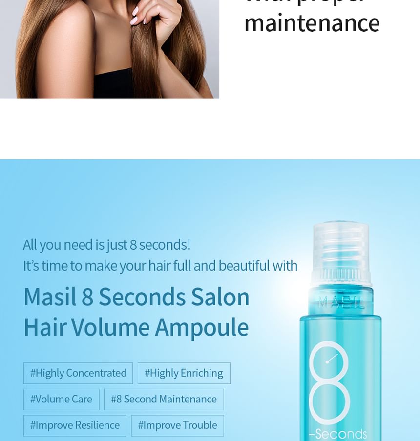 MASIL - 8 Seconds Salon Haarvolume Ampul